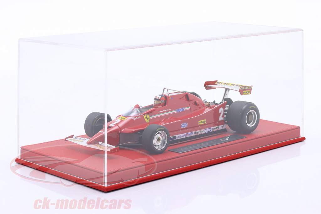 G. Villeneuve Ferrari 126C #2 Practice Italian GP Formula 1 1980 1:18 GP Replicas