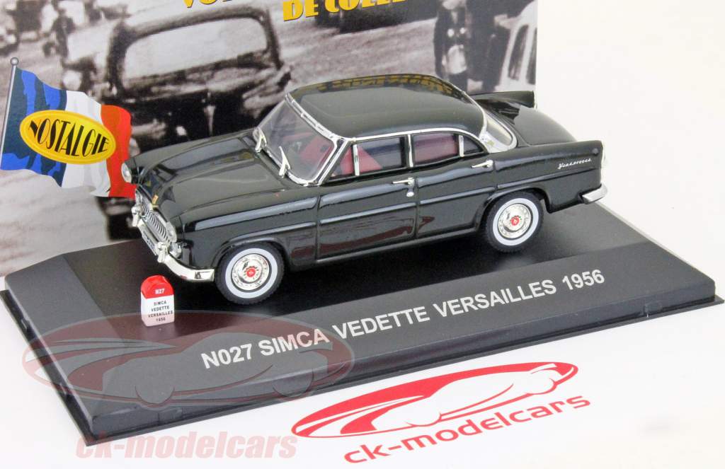 Simca Vedette Versailles 1956 schwarz / sort 1:43 Ixo Altaya