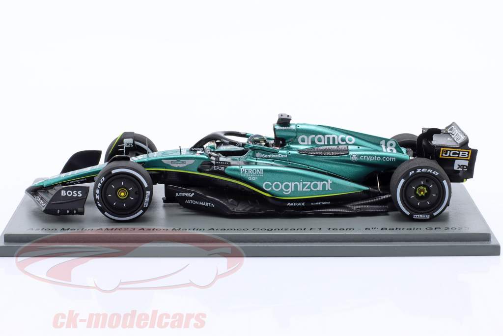 Lance Stroll Aston Martin AMR23 #18 6th Bahrain GP formula 1 2023 1:43 Spark
