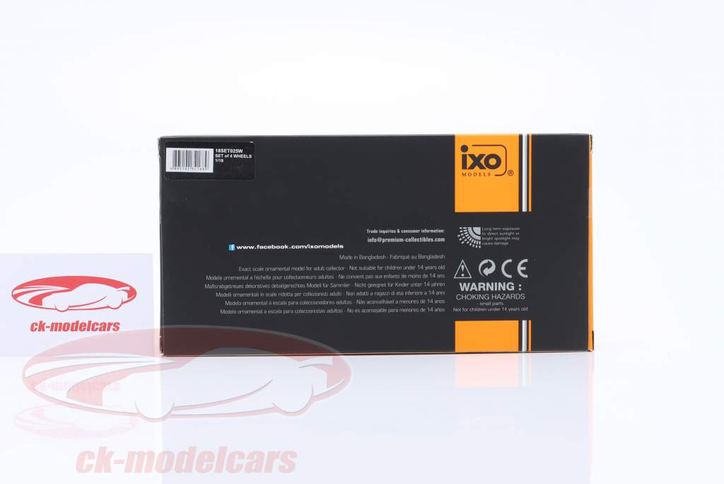 タイヤ そして リム セット (4 ピース） Penta 1:18 Ixo