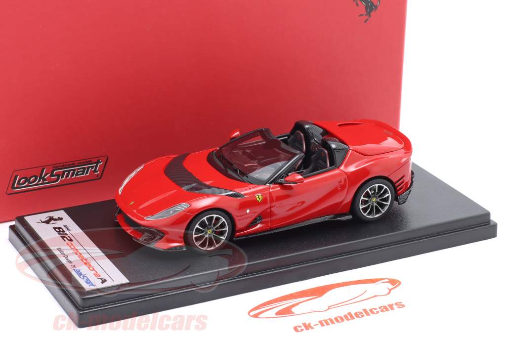Ferrari 812 Competizione A Année de construction 2021 corse rouge 1:43 LookSmart