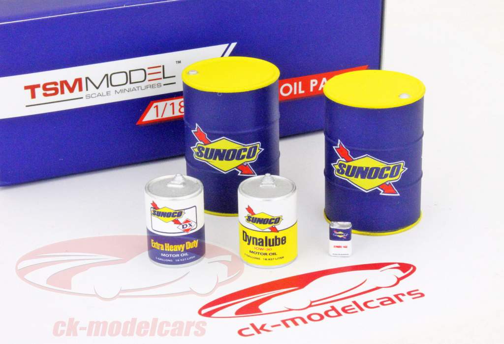 Sunoco Масло обновления с Olfässern и бензиновых бочек 1:18 TrueScale
