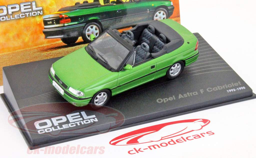 欧宝雅特F敞篷车1992年绿色1:43 IXO Altaya