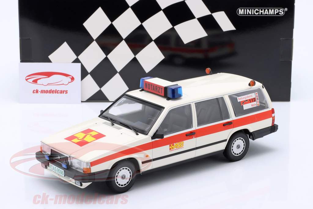 Volvo 740 GL Break ASB Cologne year 1986 1:18 Minichamps