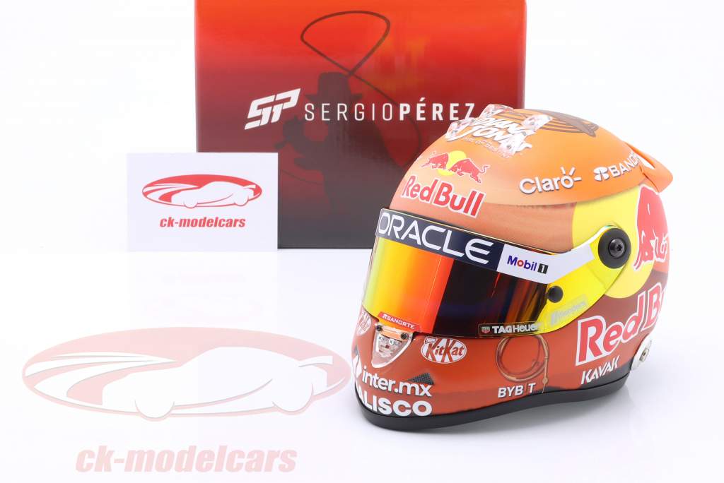 Sergio Perez Red Bull Racing #11 Kanada GP Formel 1 2023 Helm 1:2 Schuberth