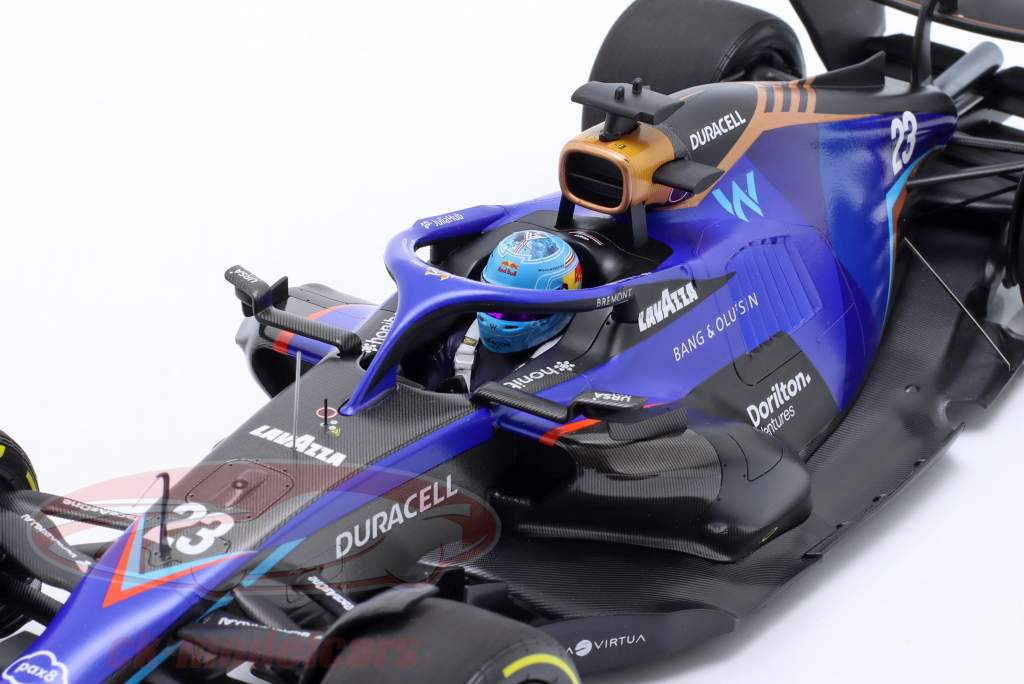 Alexander Albon Williams FW44 #23 Miami GP formel 1 2022 1:18 Minichamps