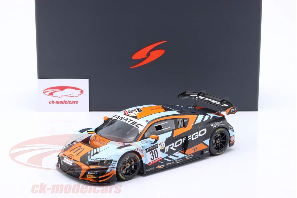 Spark 1:18 Audi R8 LMS GT3 #30 Winner Silver Cup Class 24h