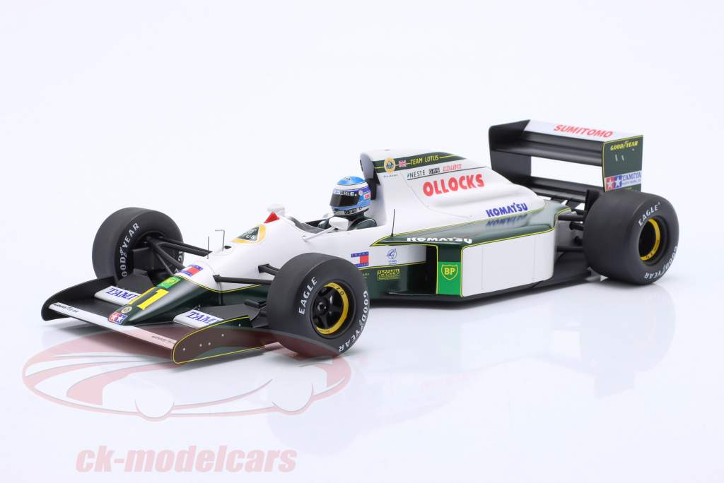Mika Häkkinen Lotus 102B #11 Mônaco GP Fórmula 1 1991 1:18 Spark