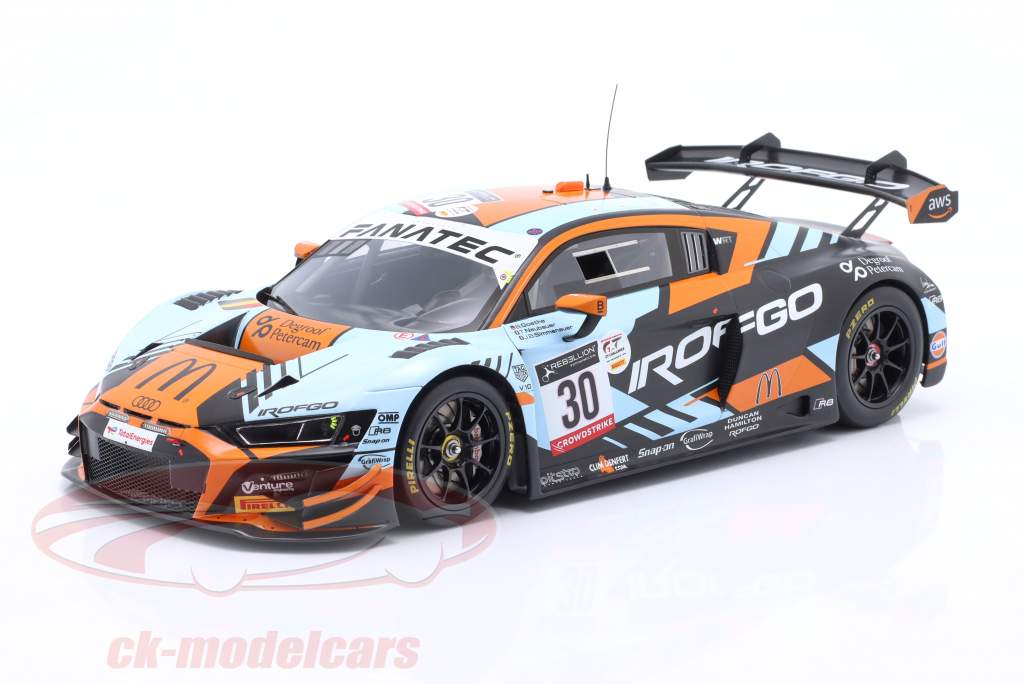 Spark 1:18 Audi R8 LMS GT3 #30 Winner Silver Cup Class 24h