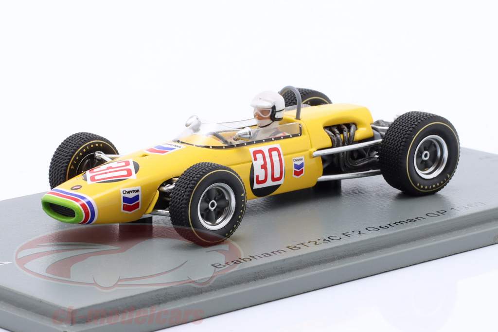 Xavier Perrot Brabham BT23C #30 Germania GP formula 2 1969 1:43 Spark