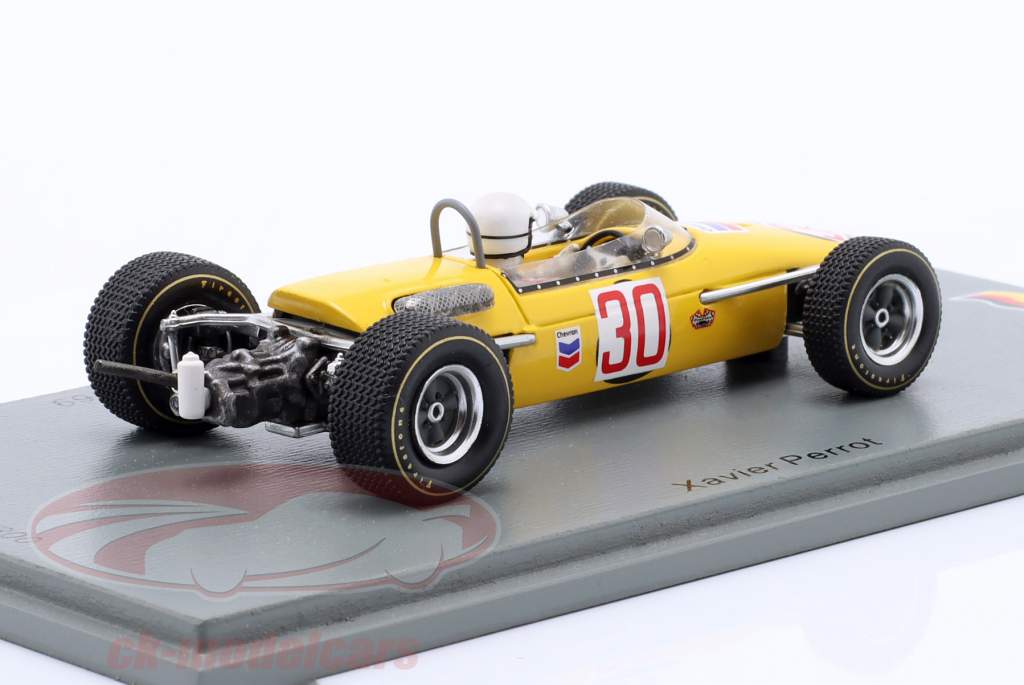 Xavier Perrot Brabham BT23C #30 Germania GP formula 2 1969 1:43 Spark