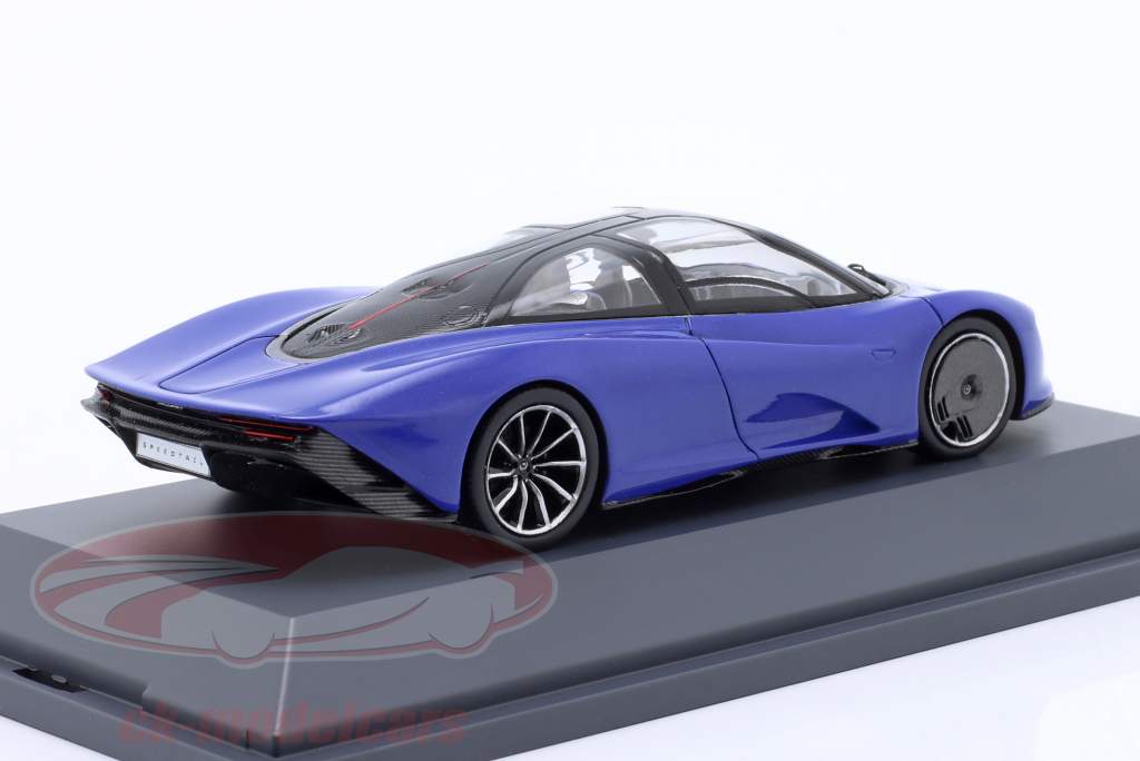 McLaren Speedtail Année de construction 2020 bleu 1:43 Schuco