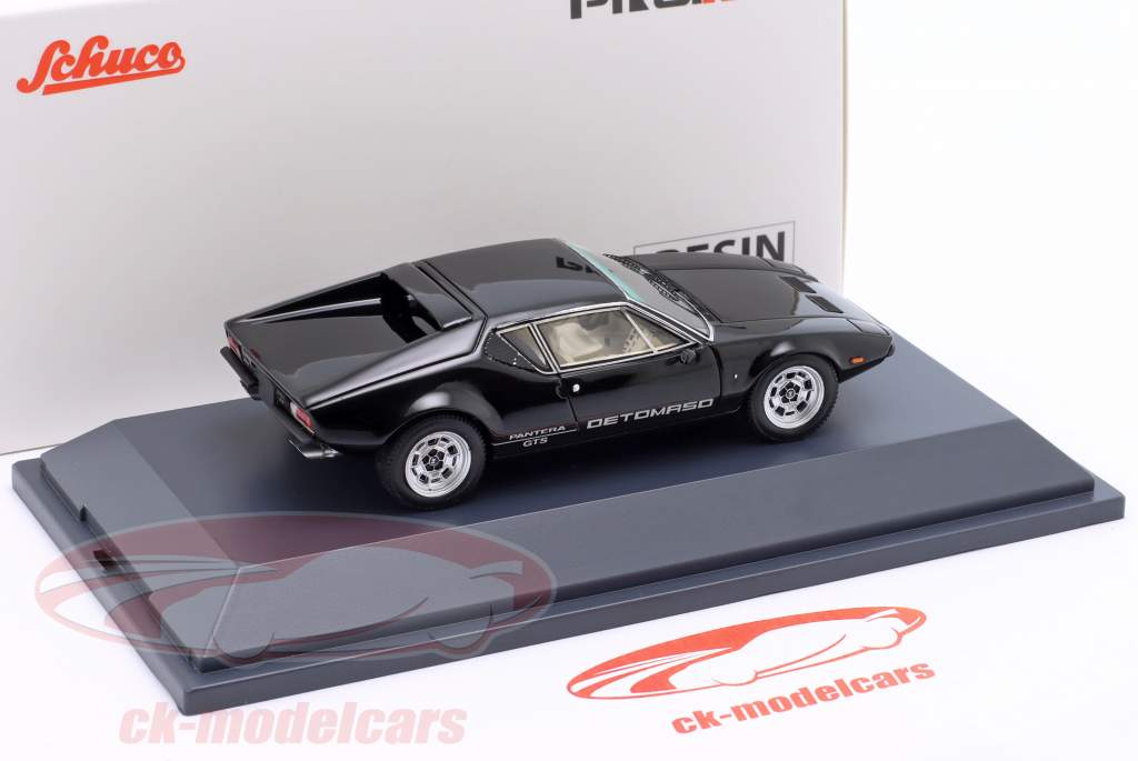De Tomaso Pantera GTS Année de construction 1973 noir 1:43 Schuco