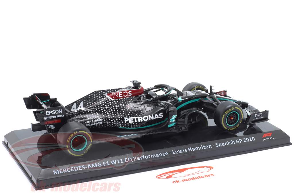 L. Hamilton Mercedes-AMG F1 W11 #44 Spanish GP Formula 1 World Champion 2020 1:24 Premium Collectibles