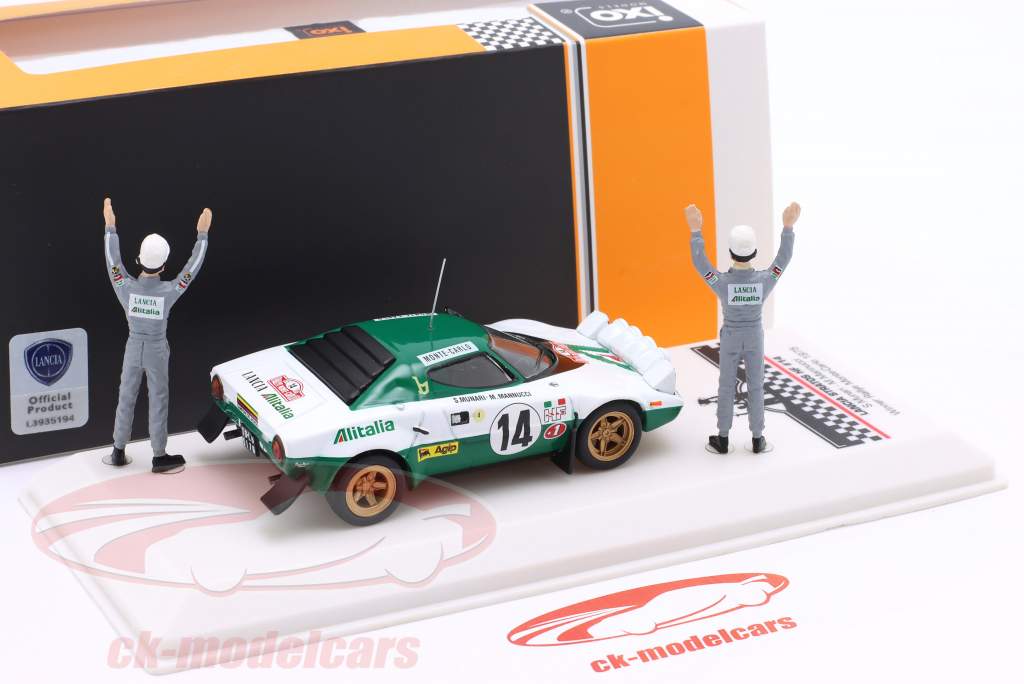 Lancia Stratos HF #14 gagnant Rallye Monte Carlo 1975 Munari, Mannucci 1:43 Ixo