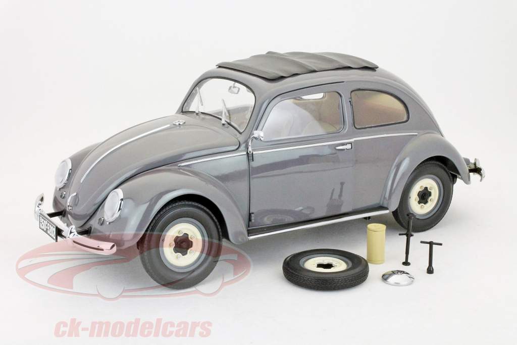 Volkswagen VW Beetle Saloon Bj. 1950 hellgrau / light grey 1:12 SunStar