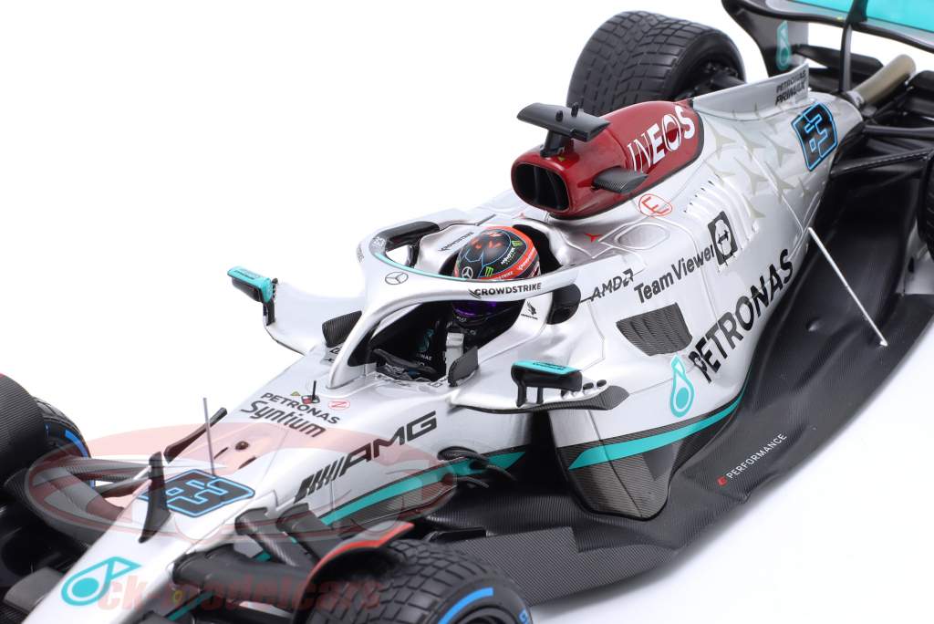 Minichamps 1:18 G. Russell Mercedes-AMG F1 W13 #63 5th