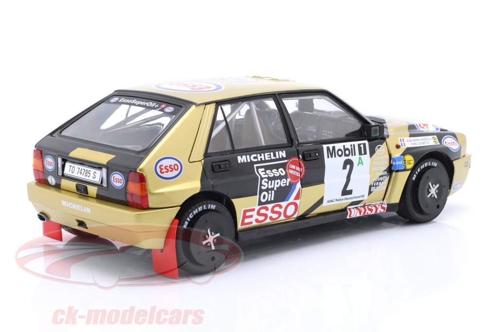 Lancia Delta HF Integrale #2 3er ADAC Rallye Alemania ERC campeón 1989 1:18 Solido