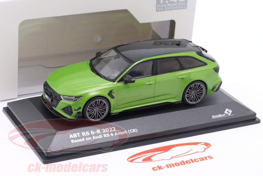 Audi RS 6-R Abt Ano de construção 2020 Java verde 1:43 Solido