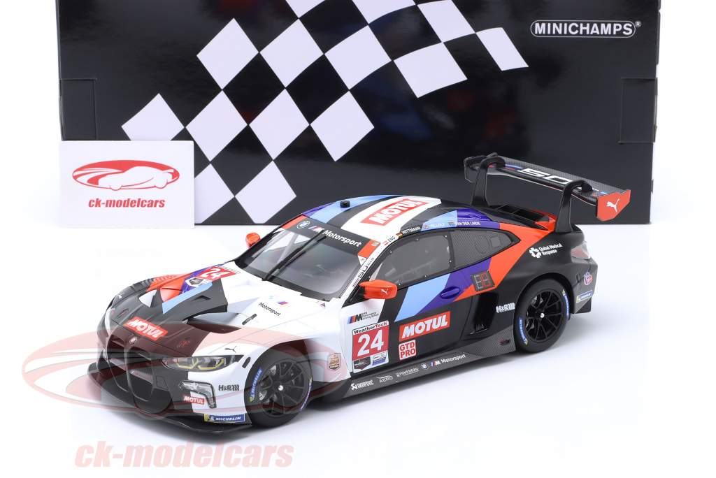 BMW M4 GT3 #24 IMSA 2022 Wittmann, Eng, Yelloly 1:18 Minichamps