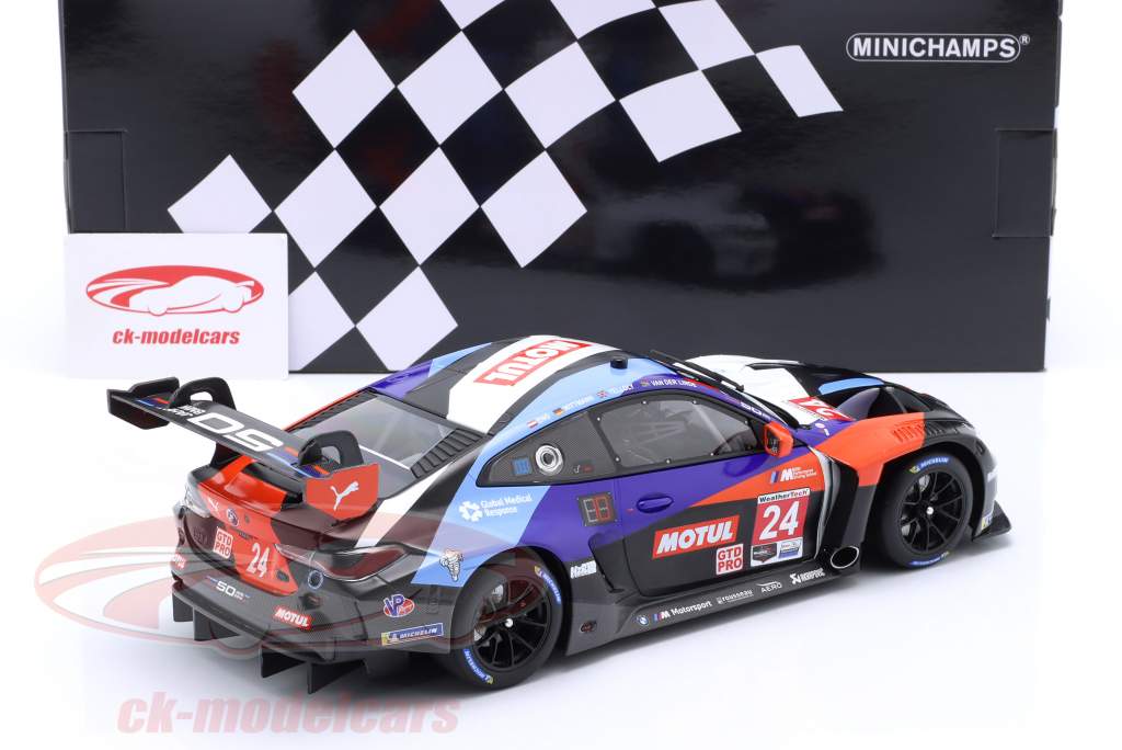 BMW M4 GT3 #24 IMSA 2022 Wittmann, Eng, Yelloly 1:18 Minichamps