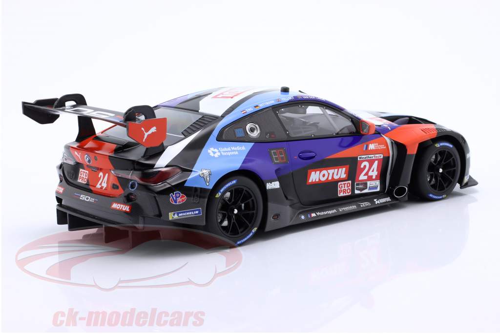BMW M4 GT3 #24 IMSA 2022 Wittmann, Eng, Yelloly 1:18 Minichamps
