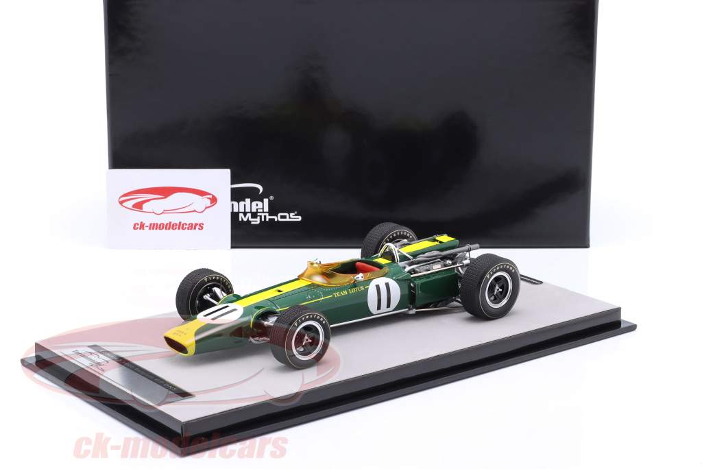 Peter Arundell Lotus 43 #11 Belgique GP formule 1 1966 1:18 Tecnomodel