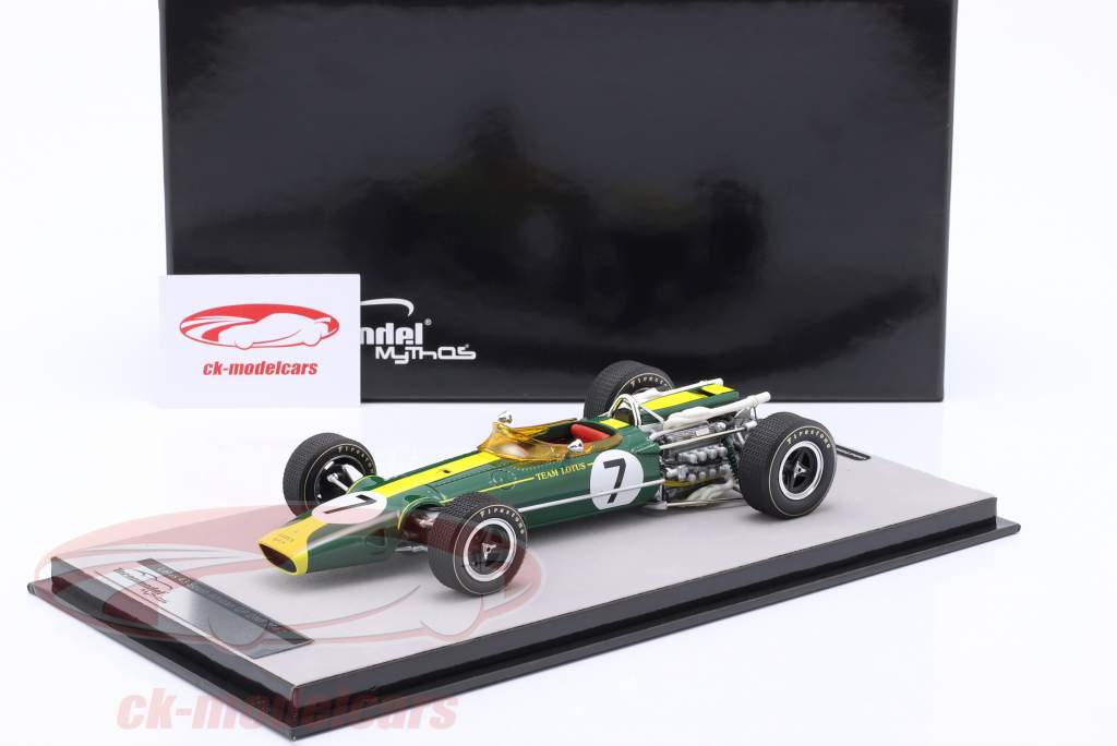 Jim Clark Lotus 43 #7 Sudáfrica GP fórmula 1 1967 1:18 Tecnomodel