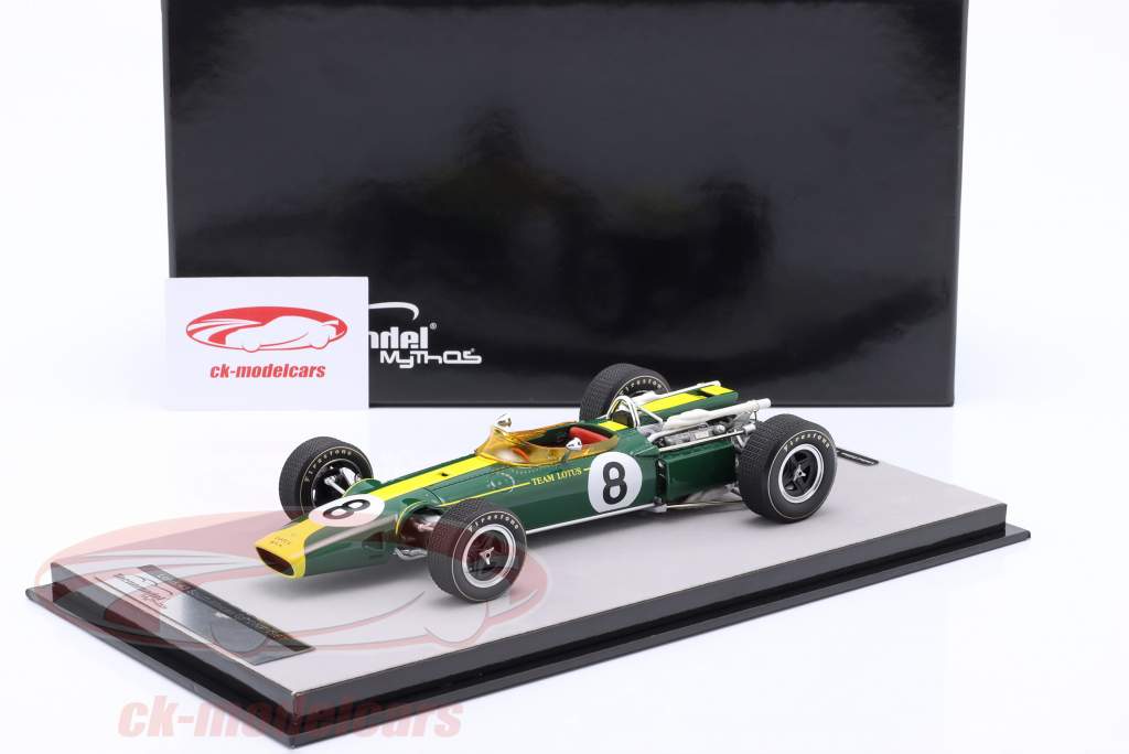 Graham Hill Lotus 43 #8 Afrique du Sud GP formule 1 1967 1:18 Tecnomodel