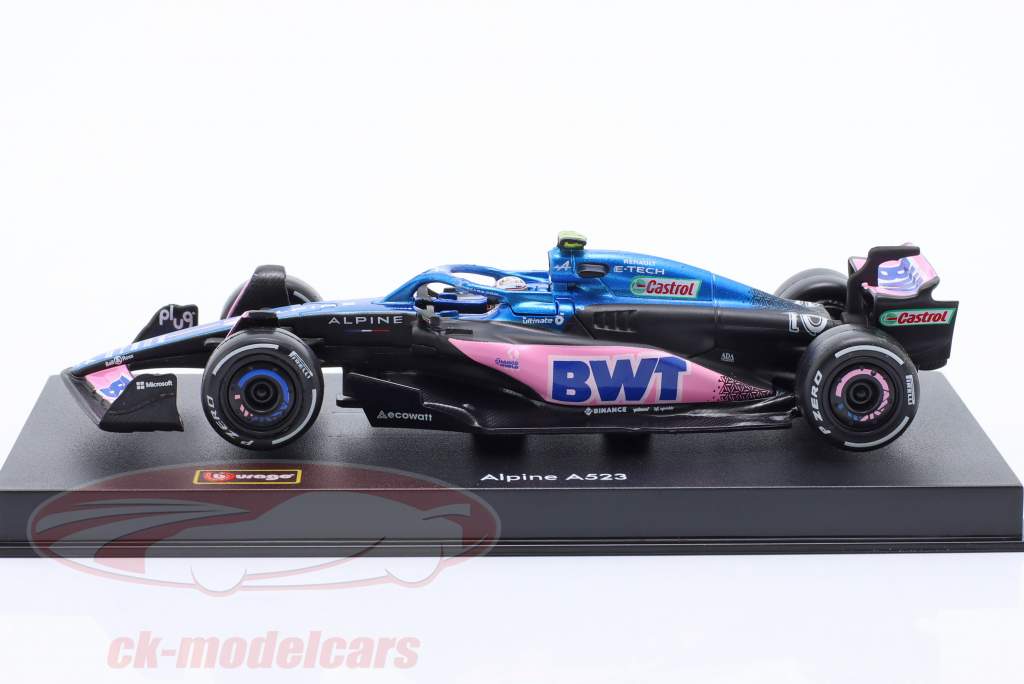Pierre Gasly Alpine A523 #10 fórmula 1 2023 1:43 Bburago