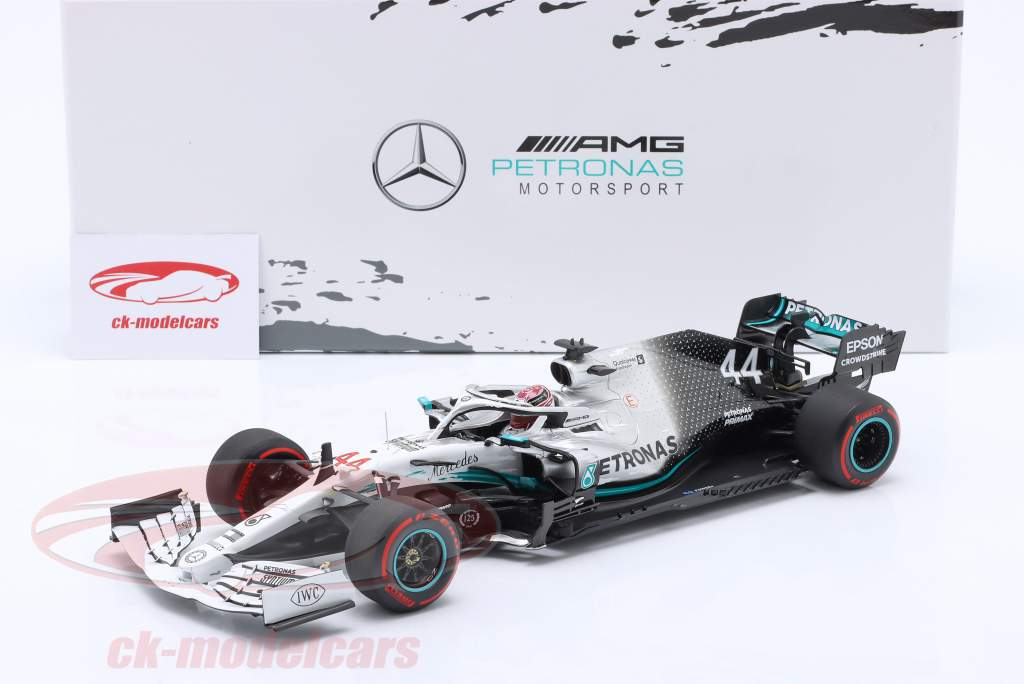L. Hamilton Mercedes-AMG F1 W10 #44 tysk GP formel 1 Verdensmester 2019 1:18 Minichamps