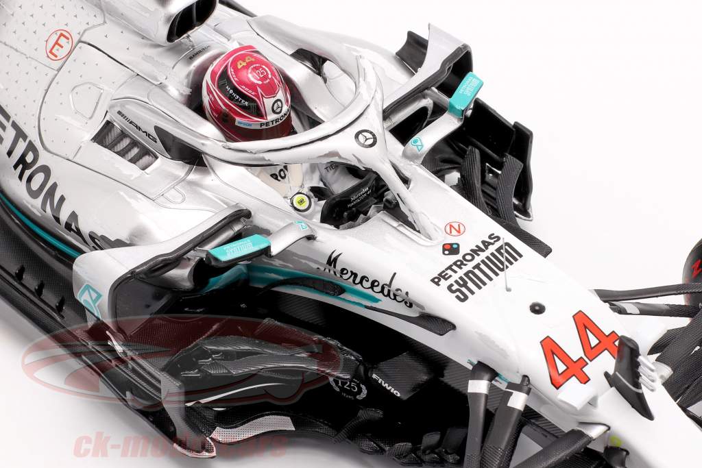 L. Hamilton Mercedes-AMG F1 W10 #44 tysk GP formel 1 Verdensmester 2019 1:18 Minichamps
