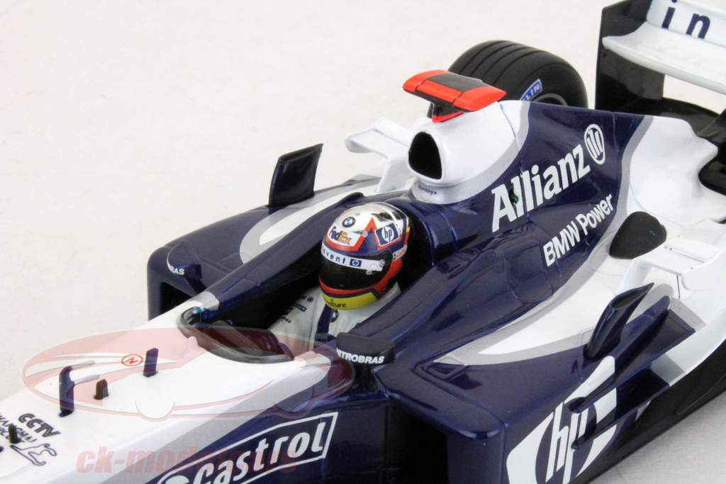 JP蒙托亚威廉姆斯FW26宝马方程式2004年1:18风火轮小汽车