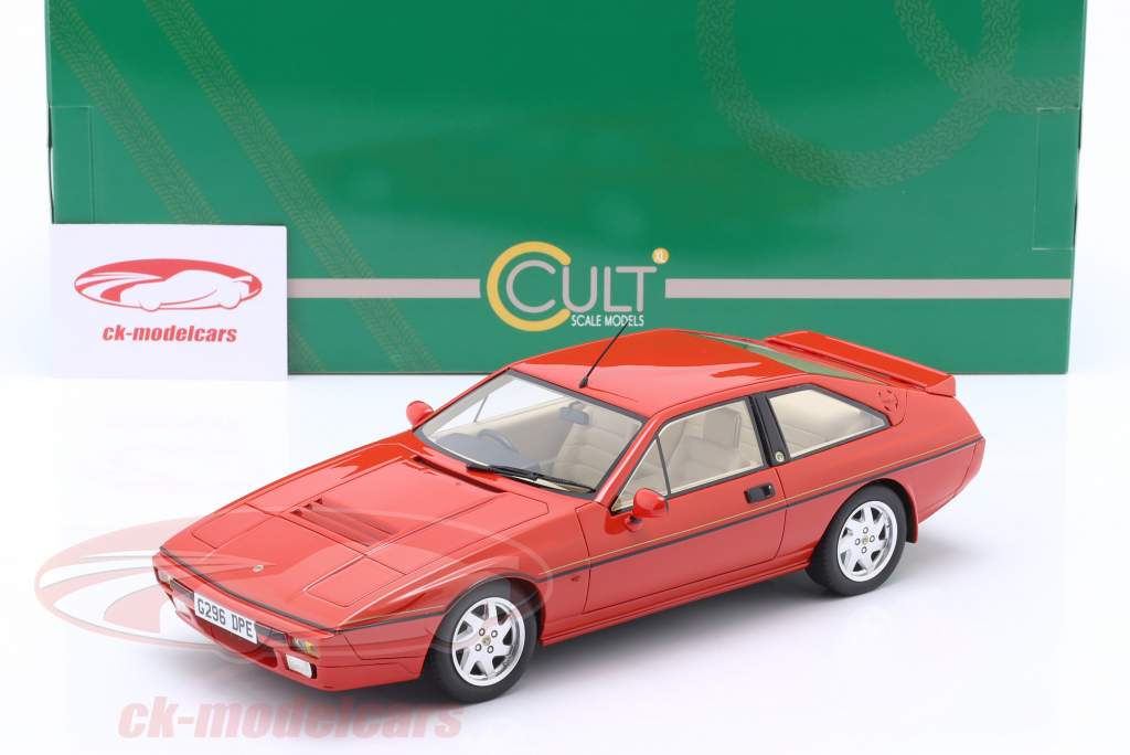 Lotus Excel SE Год постройки 1988-1990 красный 1:18 Cult Scale