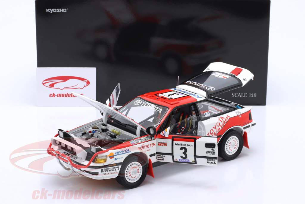 Kyosho 1:18 Toyota Celica GT-Four #3 Winner Rallye Safari