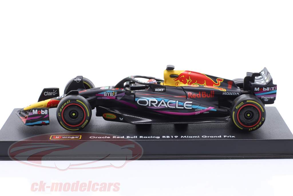 M. Verstappen Red Bull RB19 #1 Sieger Miami GP Formel 1 Weltmeister 2023 1:43 Bburago