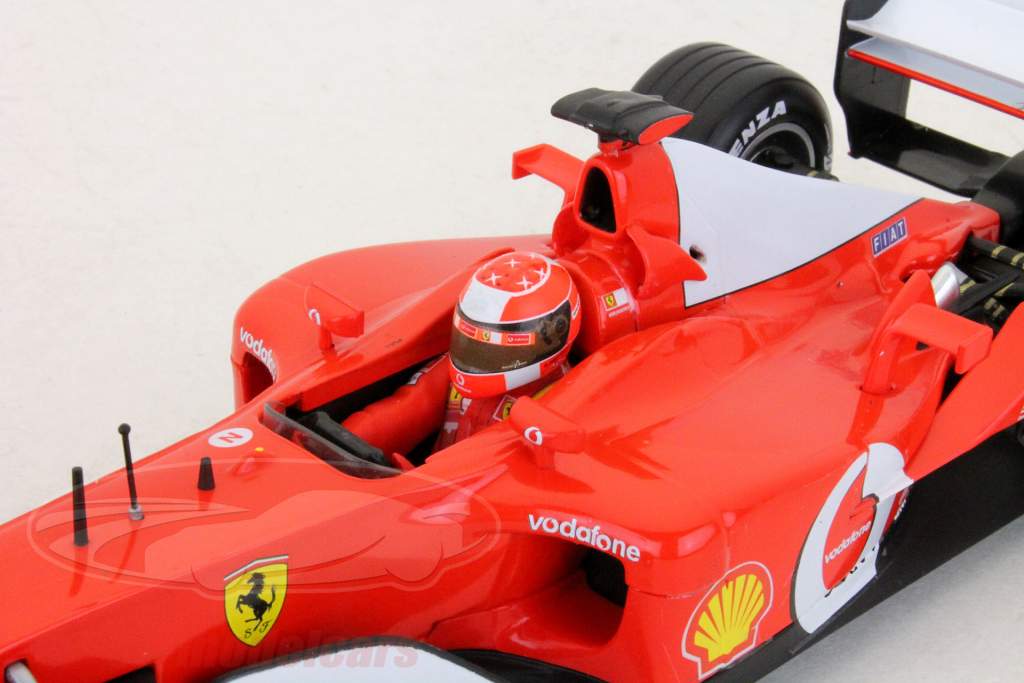 ミニカー HW 1/18 Ferrari F-2002 #1 Schumacher Hot Wheels Ferrari F2002 #1 M. Schumacher WC 2002 150 GP