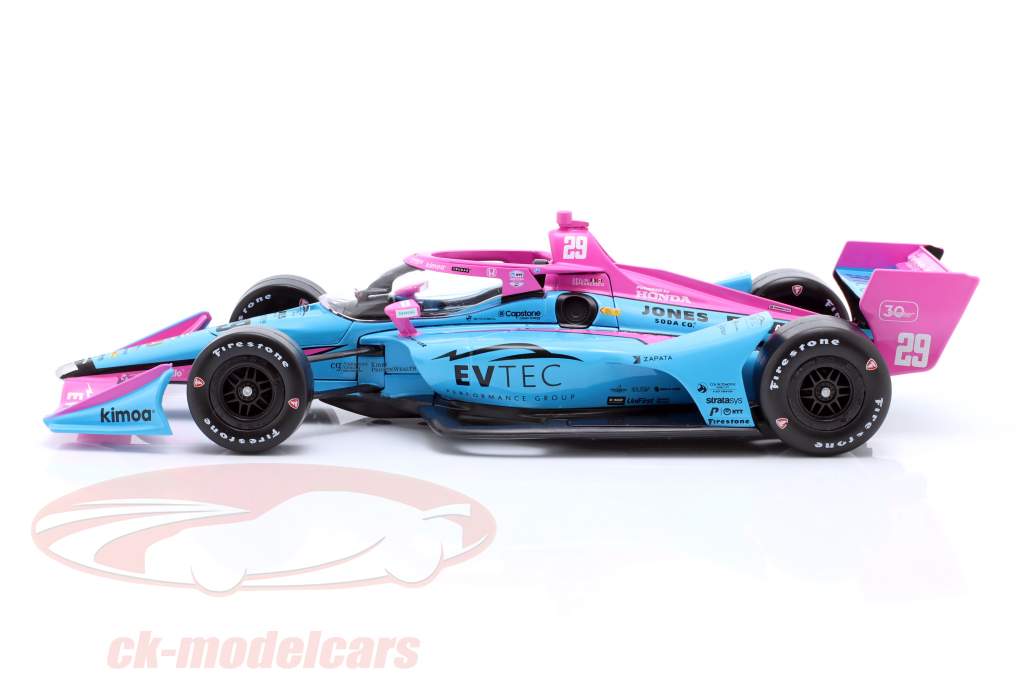 Devlin DeFranceso Honda #29 IndyCar Series 2023 1:18 Greenlight
