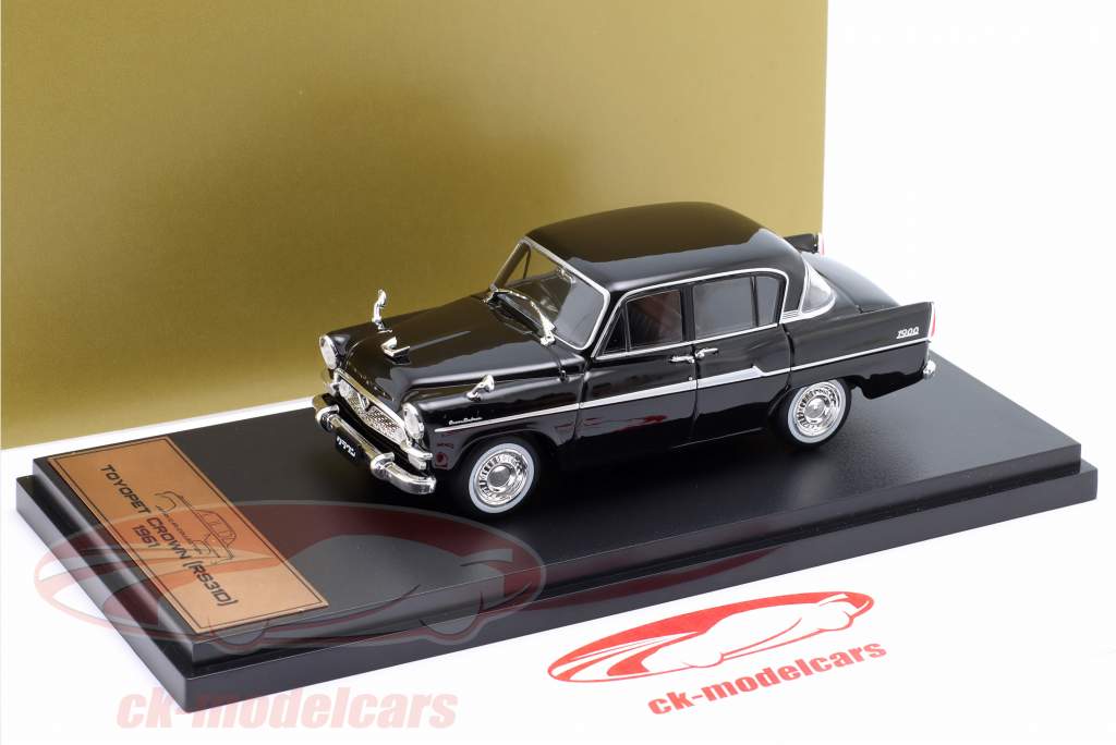 Toyota Crown Byggeår 1961 sort 1:43 Hachette