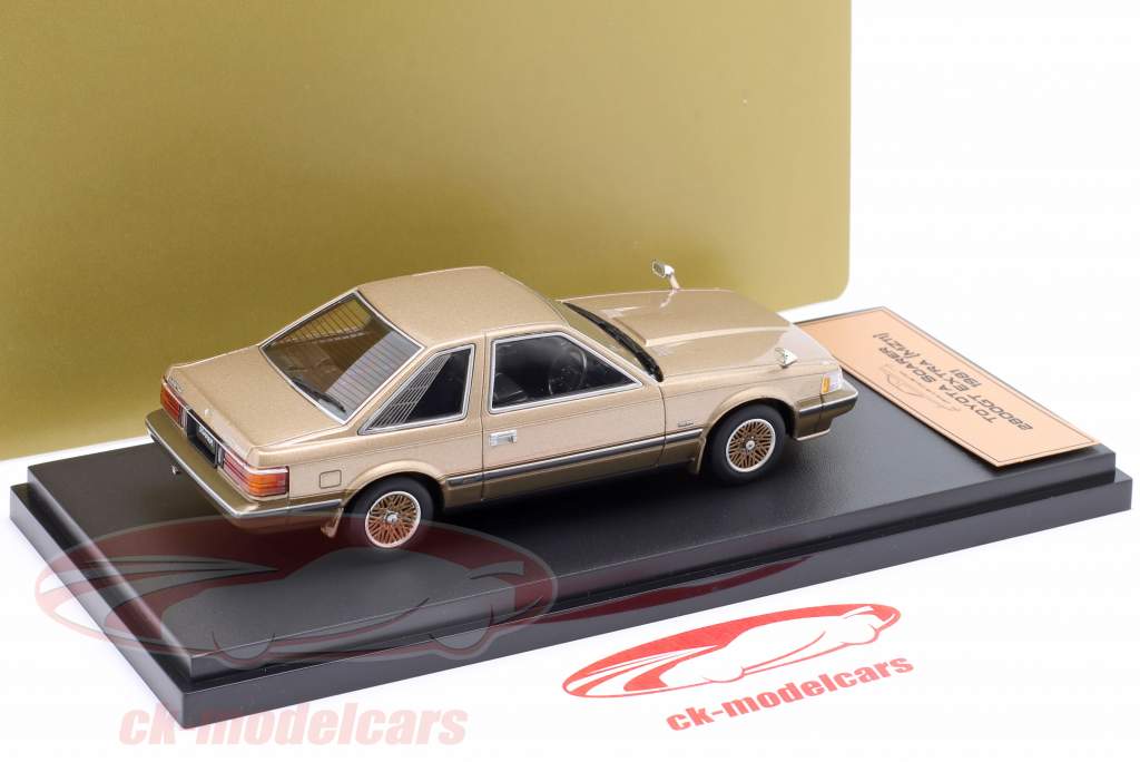 W423 新品 hachette TOYOTA SOARER 2800GT Toyota Soarer 2800GT Extra (MZ11) 1981 - 1:43 Hachette