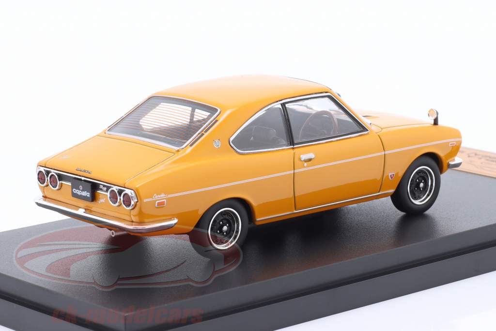 Hachette 1:43 Mazda Capella Rotary Coupe year 1970 orange