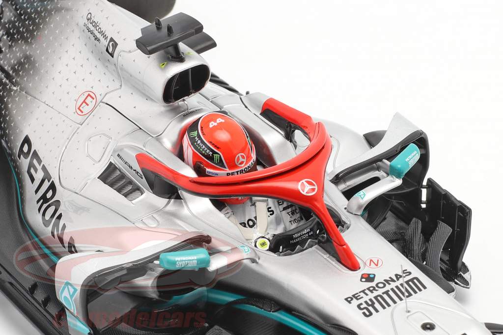 L. Hamilton Mercedes-AMG F1 W10 #44 Winner Monaco GP Formula 1 World Champion 2019 1:18 Minichamps