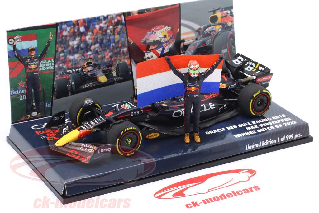 M. Verstappen Red Bull RB18 #1 Sieger Niederlande GP Formel 1 Weltmeister 2022 1:43 Minichamps