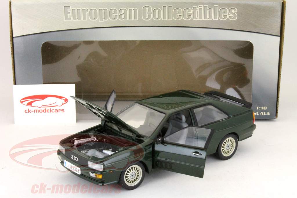 Audi quattro Coupe 1981 green 1:18 SunStar
