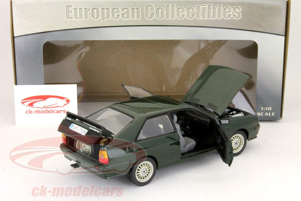 Audi quattro Coupe 1981 green 1:18 SunStar