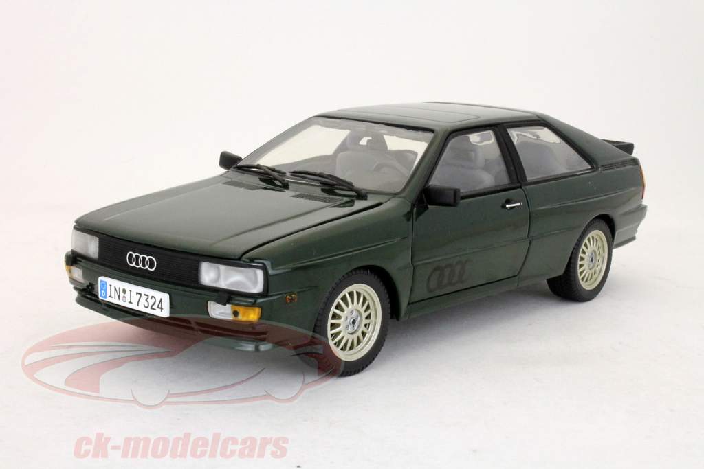 Audi quattro Coupe 1981 green 1:18 SunStar