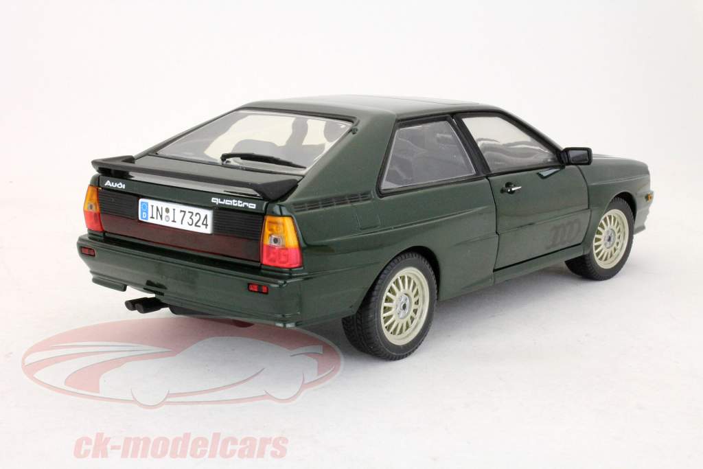 Audi quattro Coupe 1981 green 1:18 SunStar