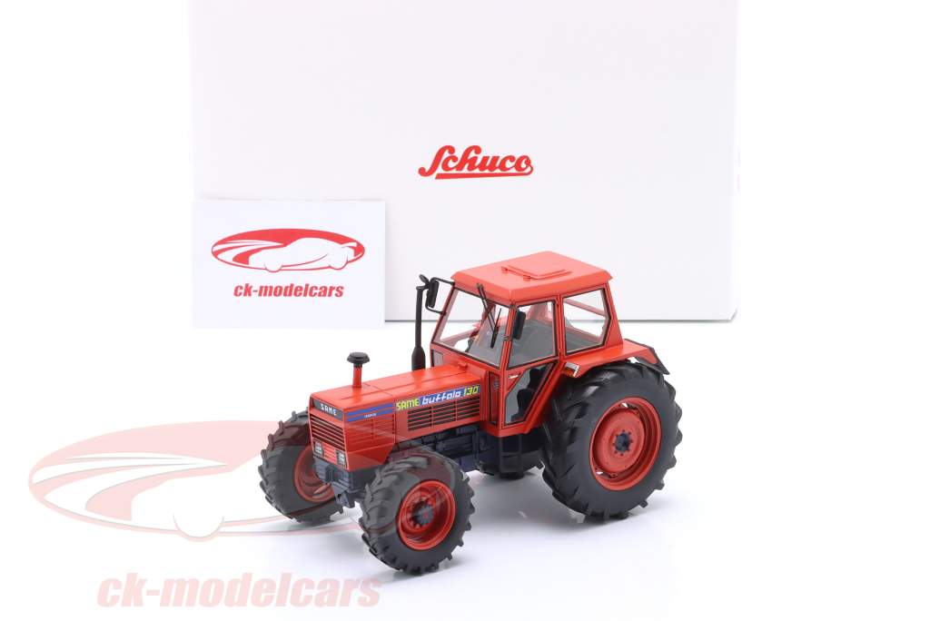SAME Buffalo 130 tractor con cabina rojo 1:32 Schuco