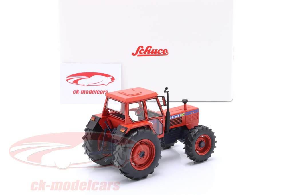 SAME Buffalo 130 trator com cabine vermelho 1:32 Schuco