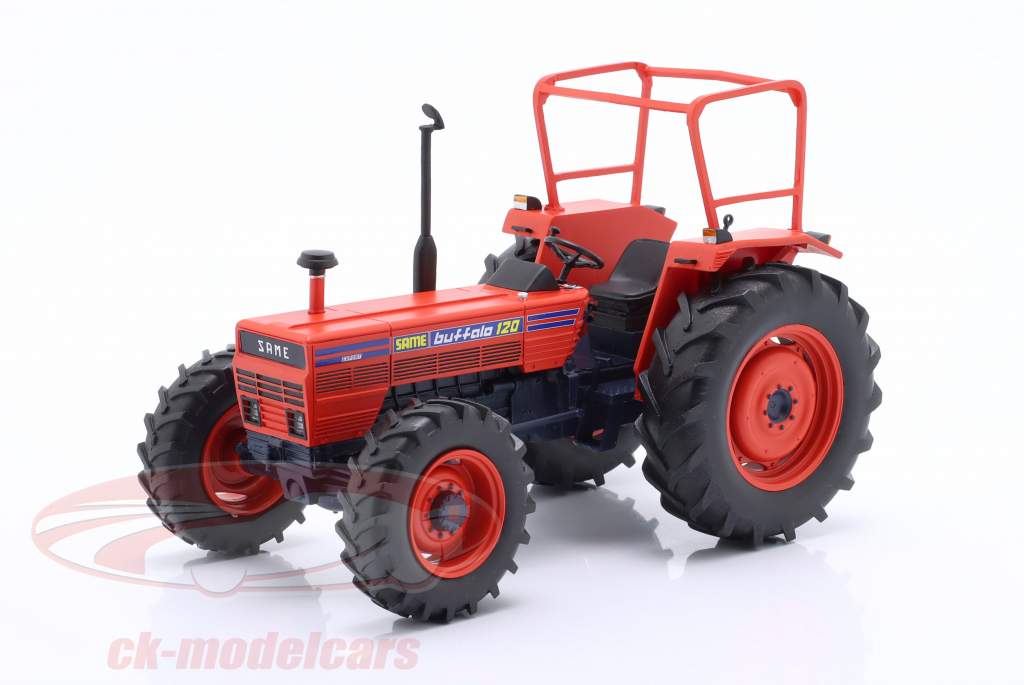 SAME Buffalo 120 trattore con Roll bar rosso 1:32 Schuco